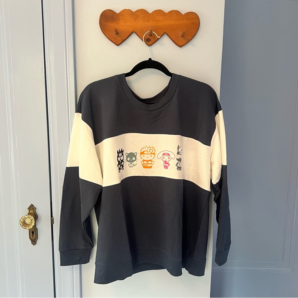 Naruto Shippuden x Hello Kitty and Friends Crewneck